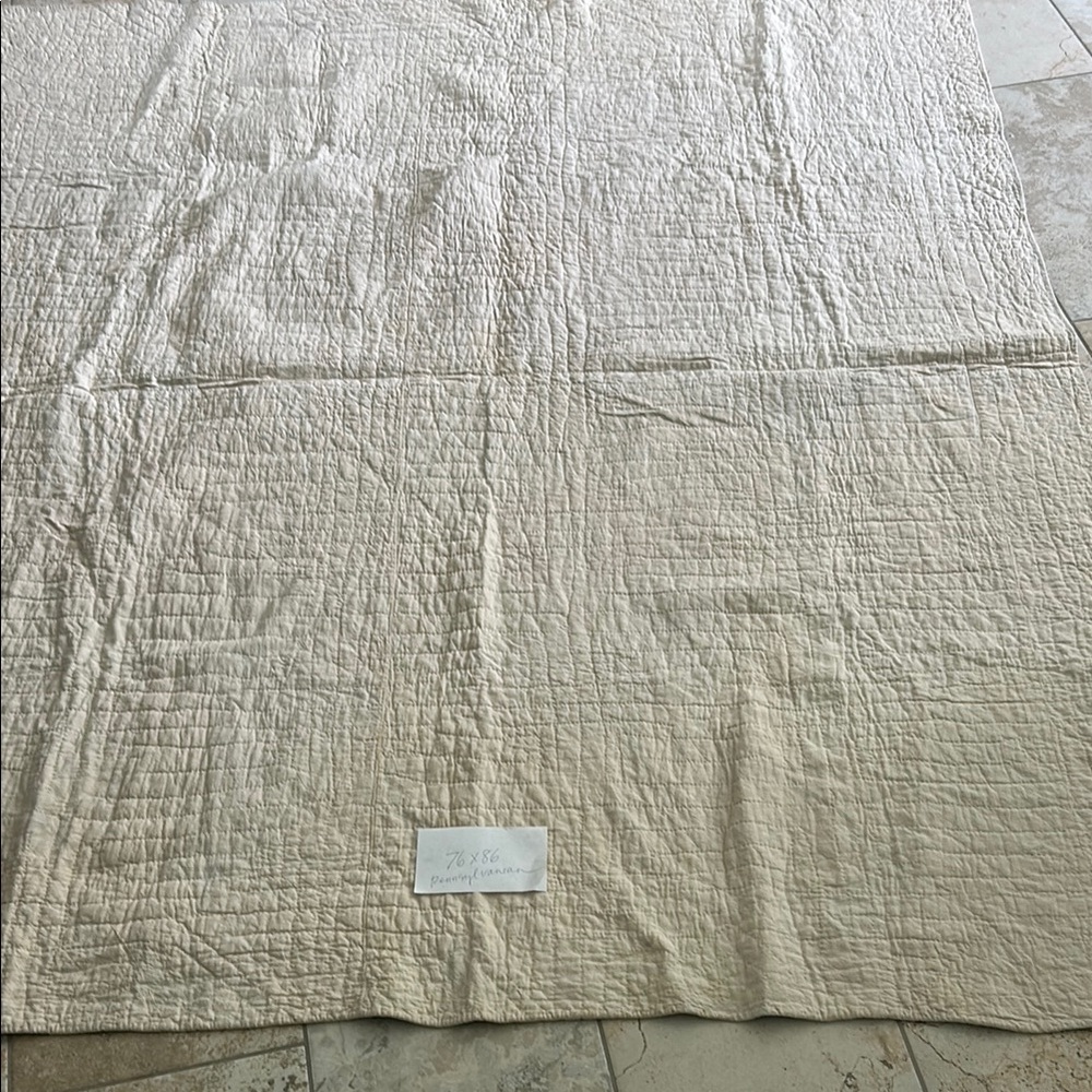 SALE❗️Patchwork Quilt 1880s Pennsylvania Square within Square within Square! - Picture 15 of 17